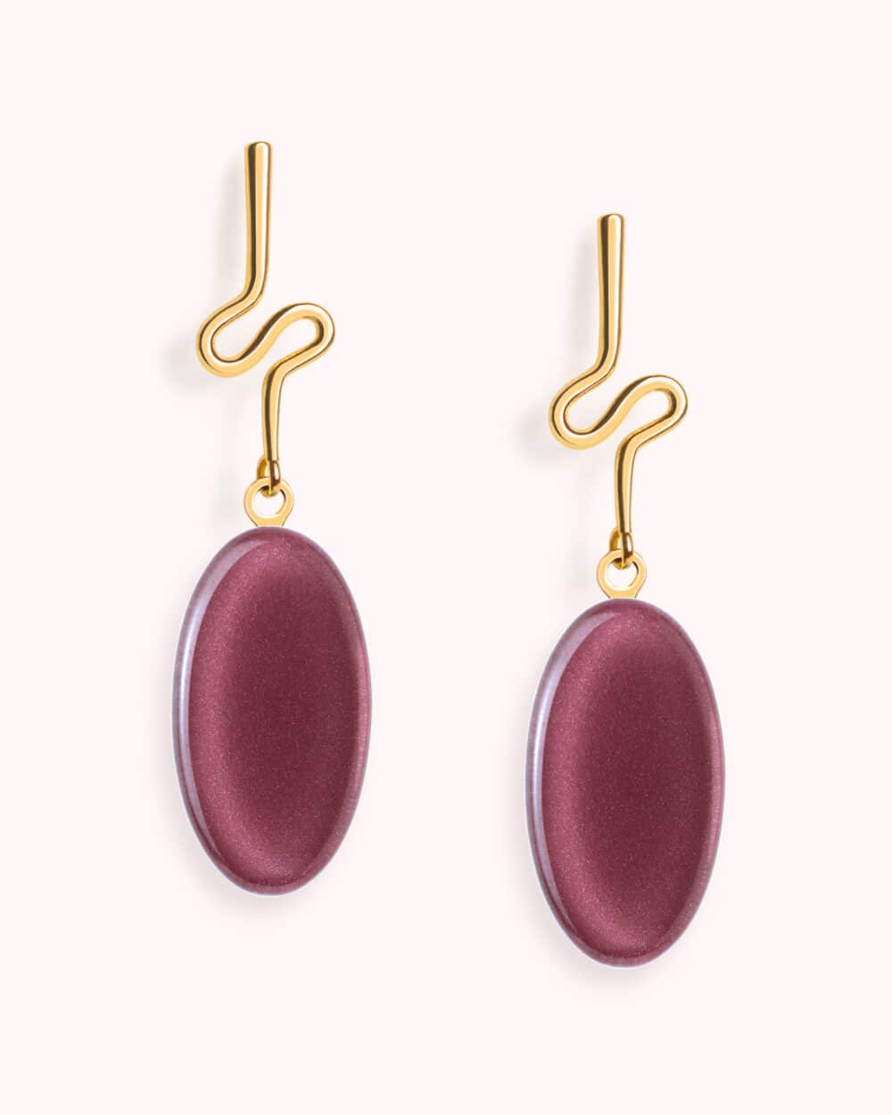 Brinco Costa Uva – Banho Ouro 18K