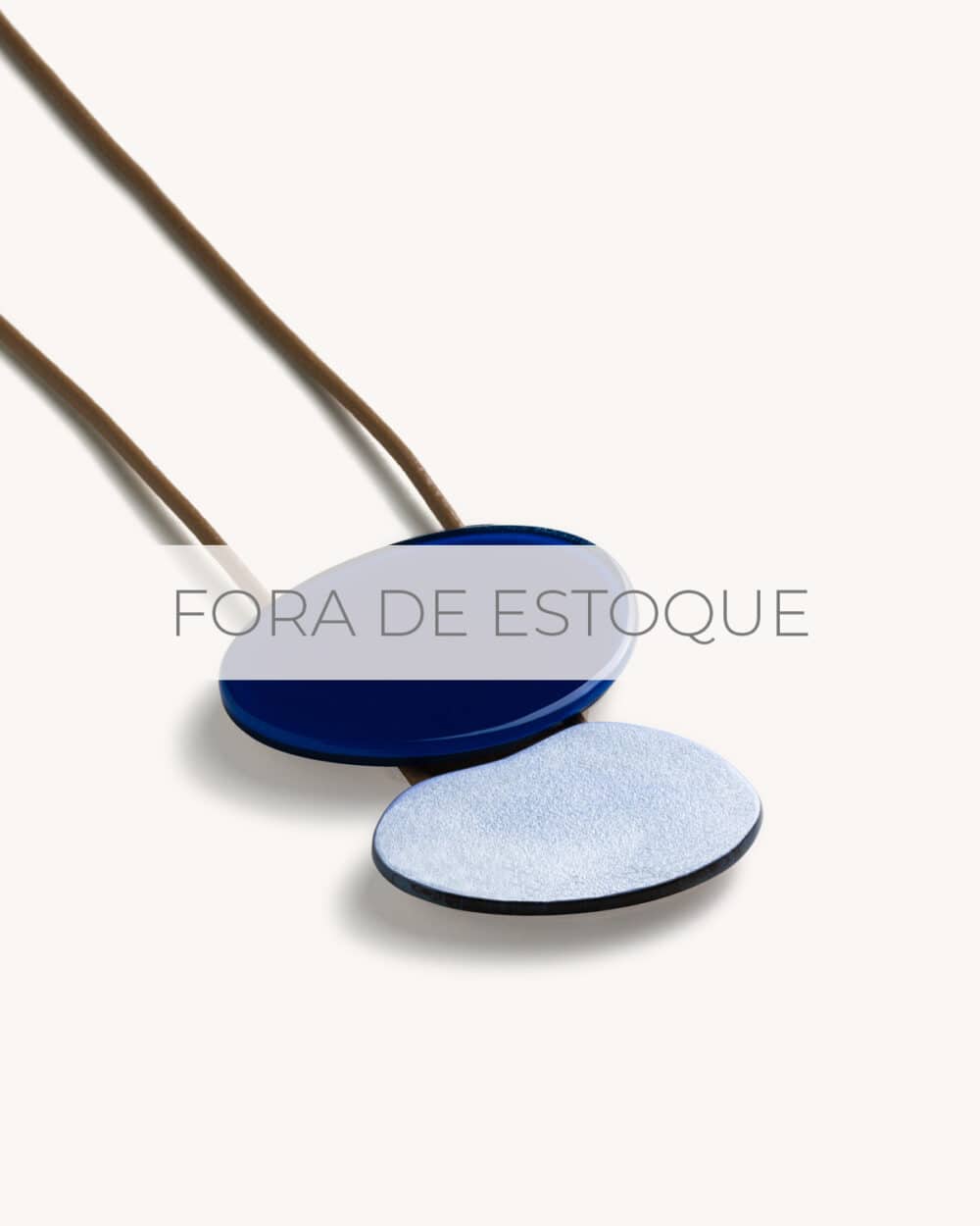 Colar Pádua Azul Escuro