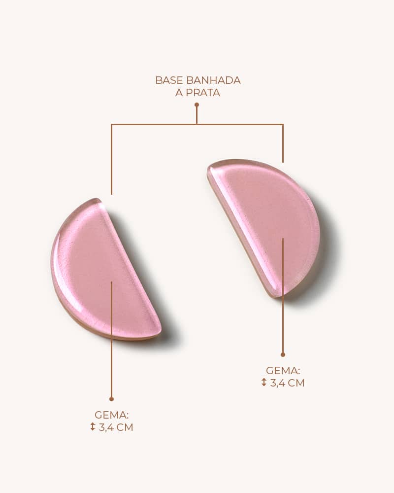 Brinco Luna Rosa - Image 2