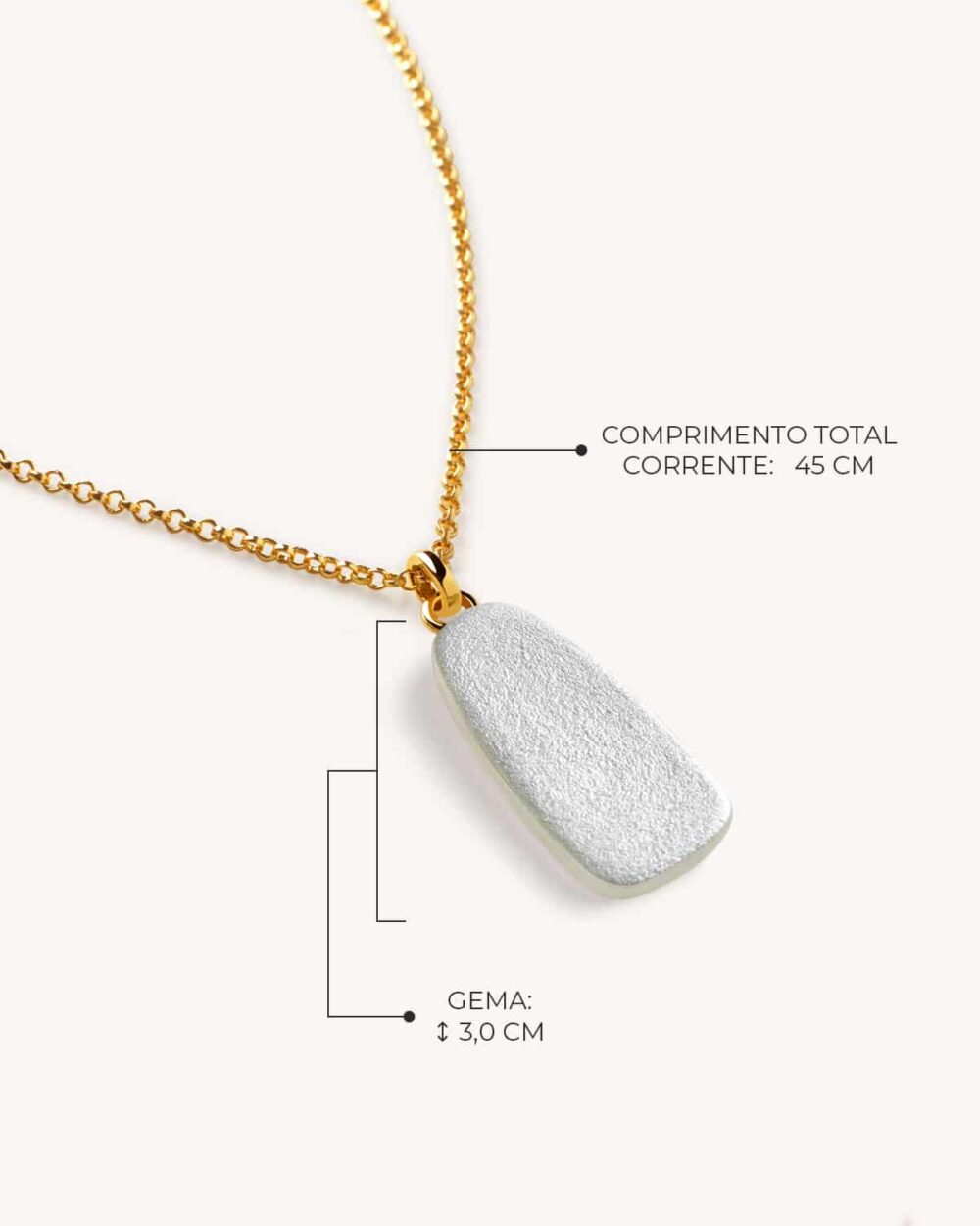 Colar Tulipa Pérola – Banho Ouro 18K - Image 4