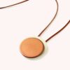 Colar Círculo Bronze