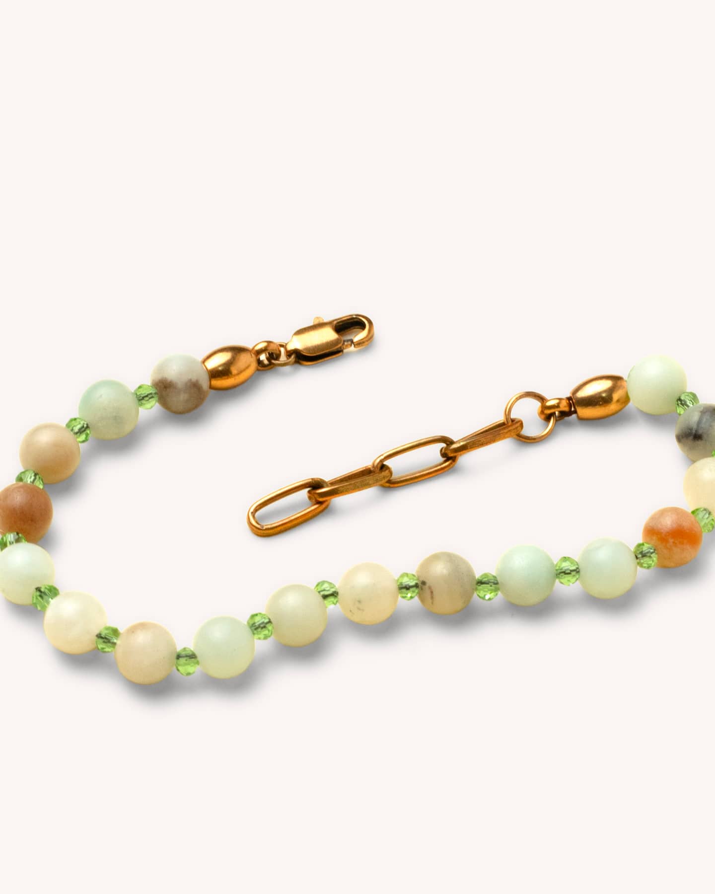 Pulseira Amazonita - Ouro Vintage 18K - Image 3