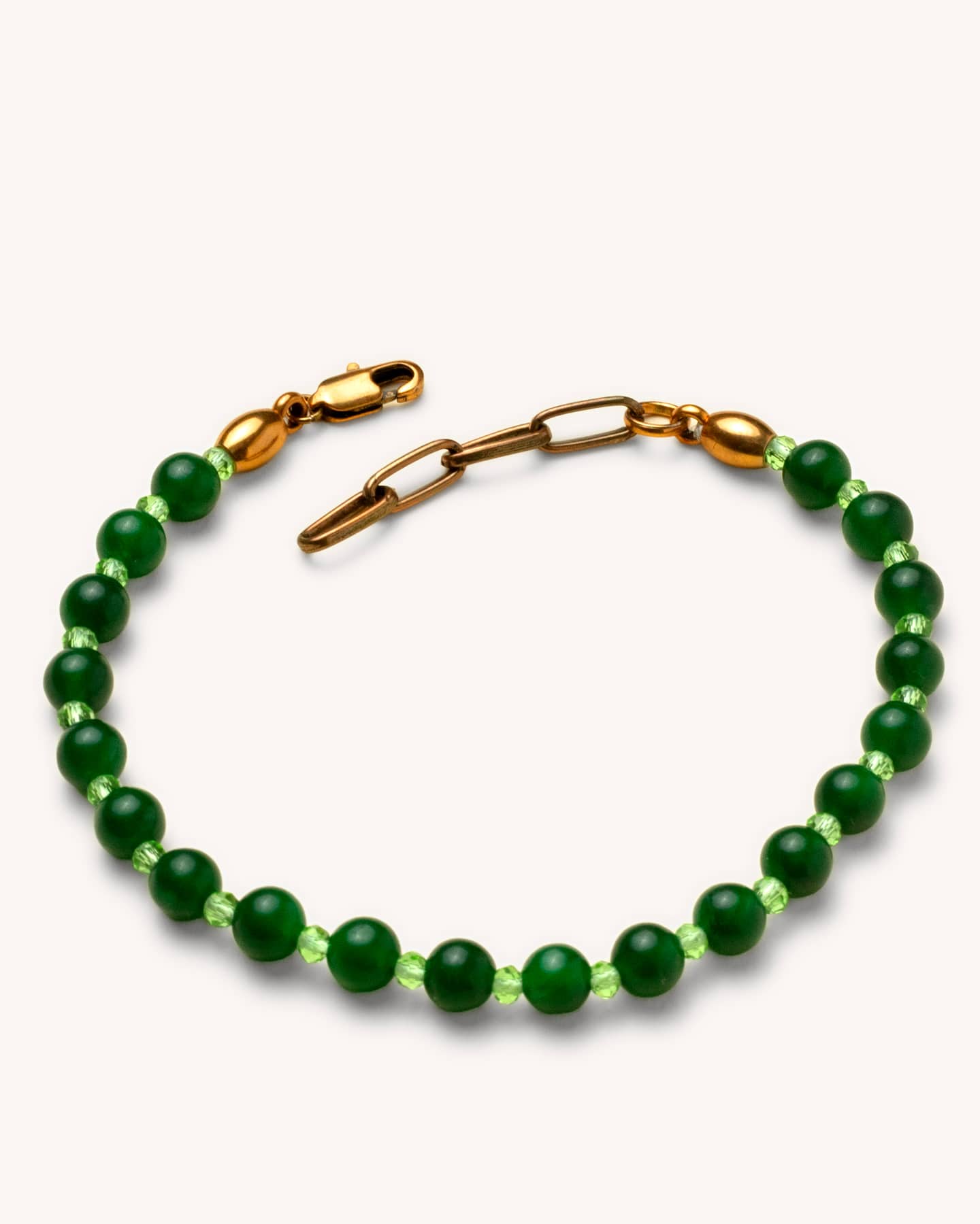 Pulseira Jade Verde - Ouro Vintage 18K - Image 3