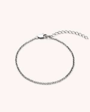 Pulseira Elo - Prata Vintage