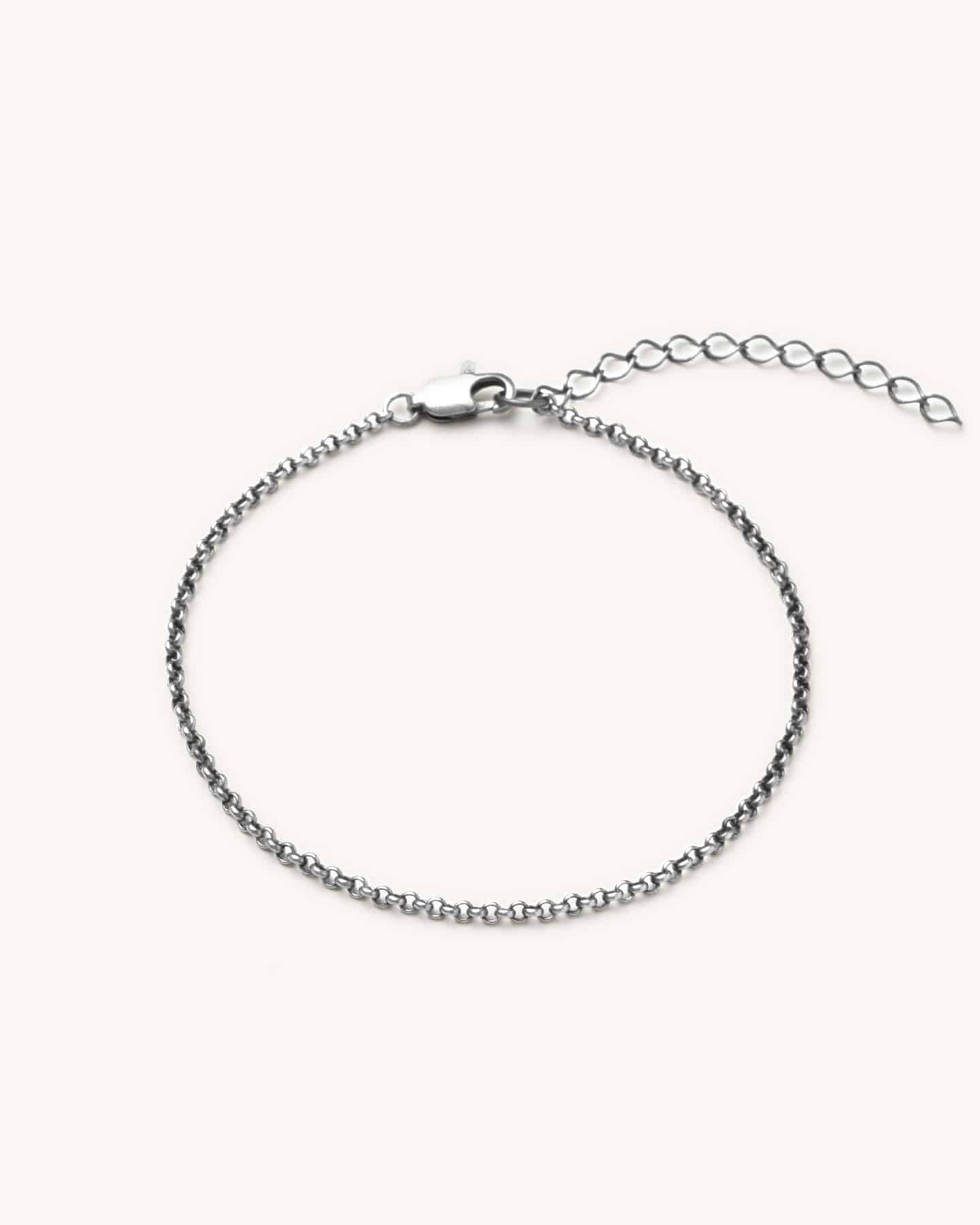 Pulseira Elo - Prata Vintage