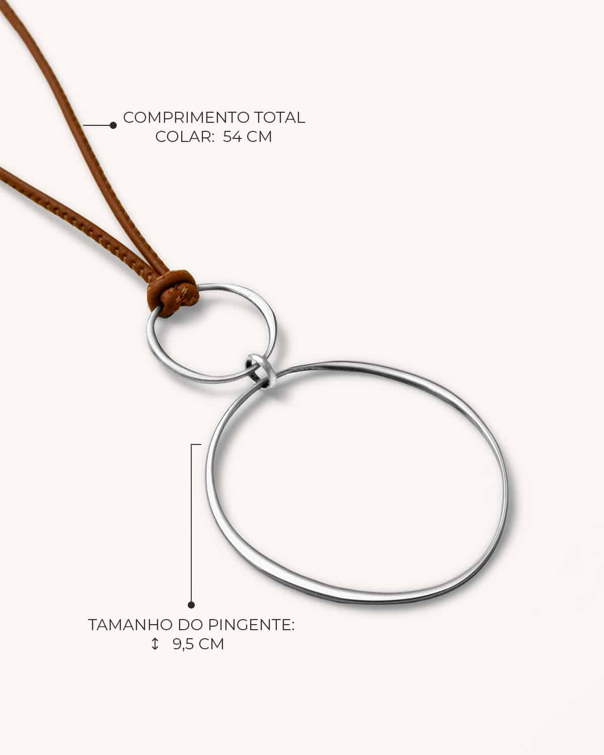 Colar Elo - Prata Vintage - Image 3