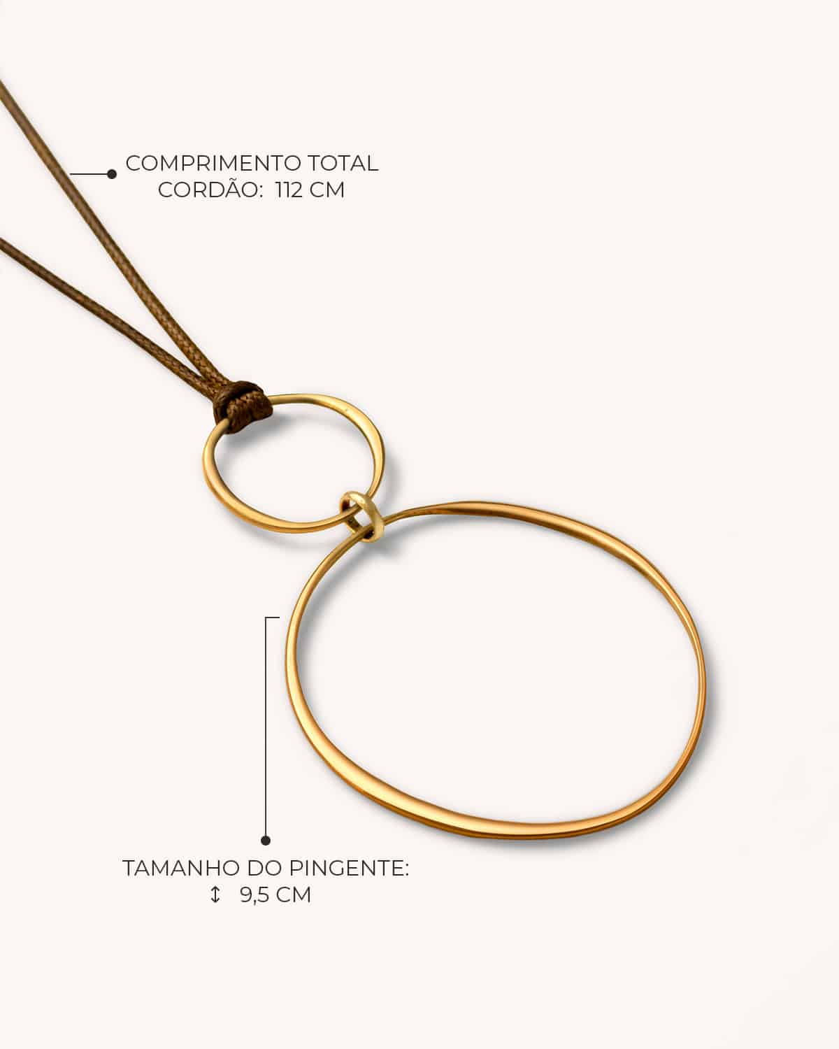 Colar Elo Cordão - Ouro Vintage 18K - Image 3