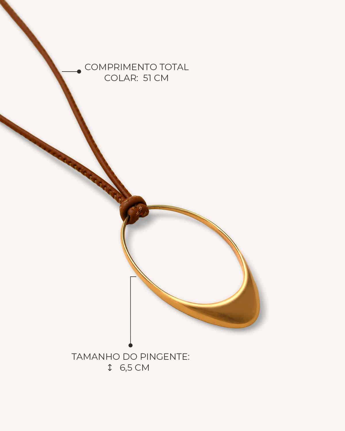 Colar Arco - Ouro Vintage 18K - Image 3