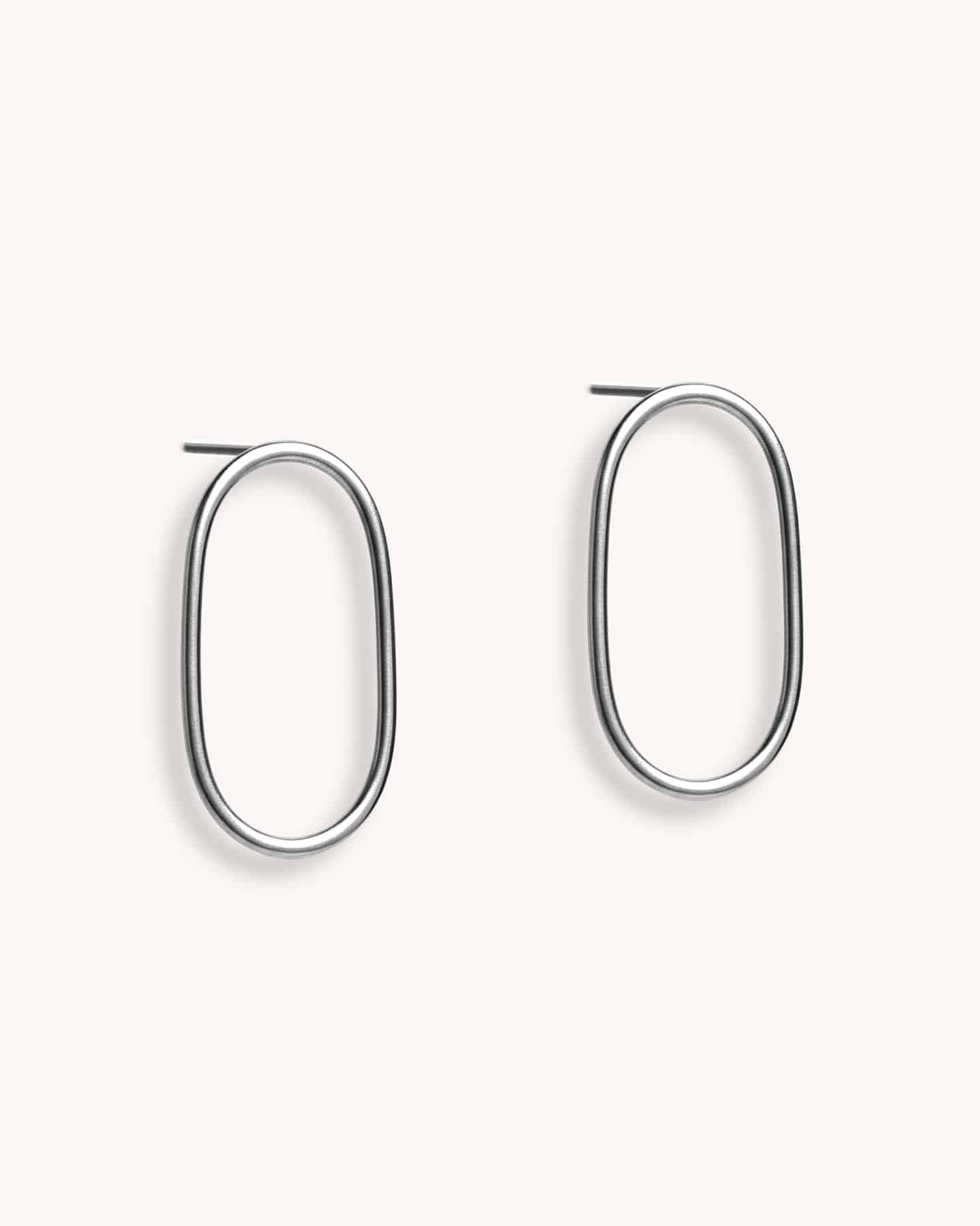 Brinco Elipse - Prata Vintage - Image 3