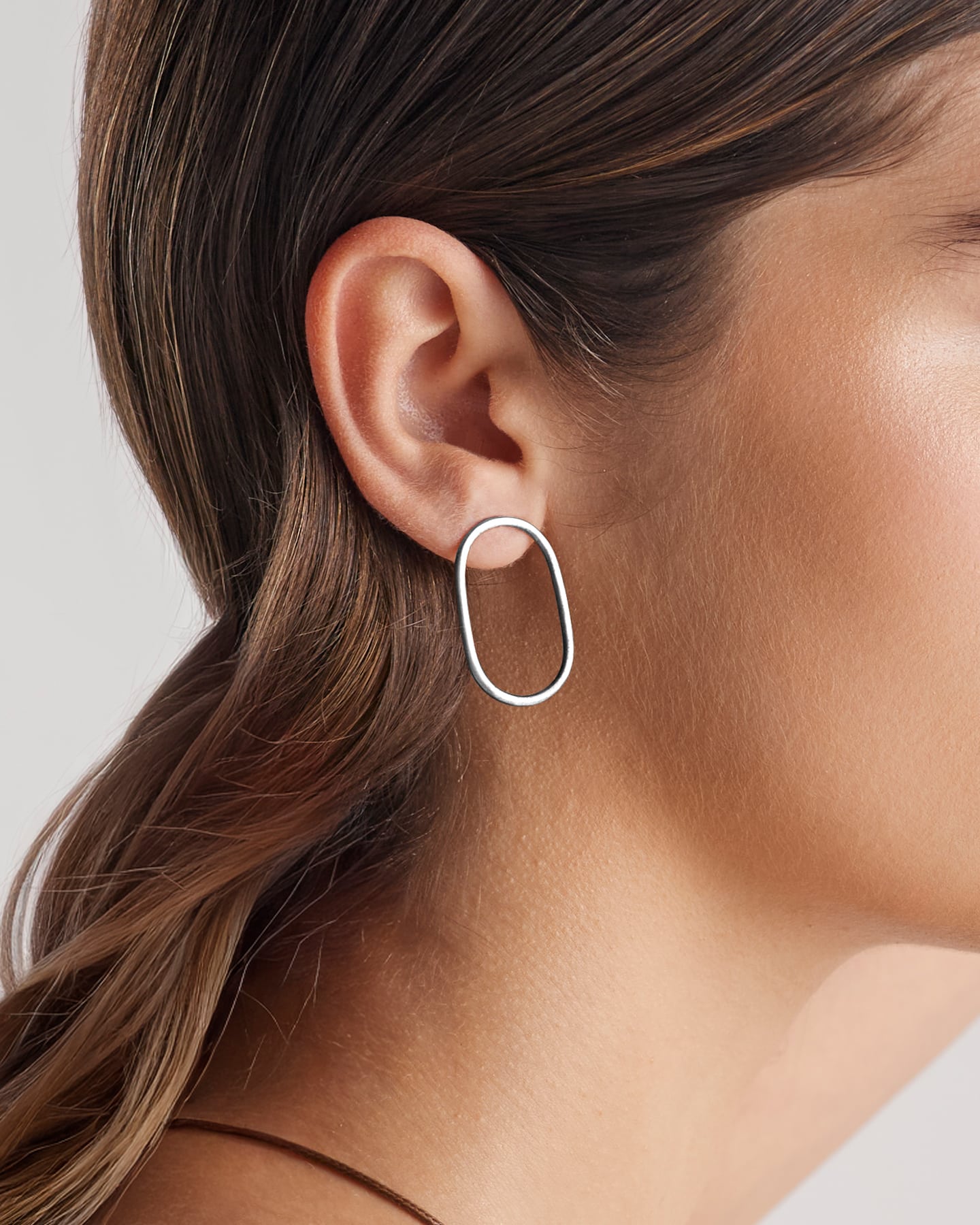 Brinco Elipse - Prata Vintage - Image 2