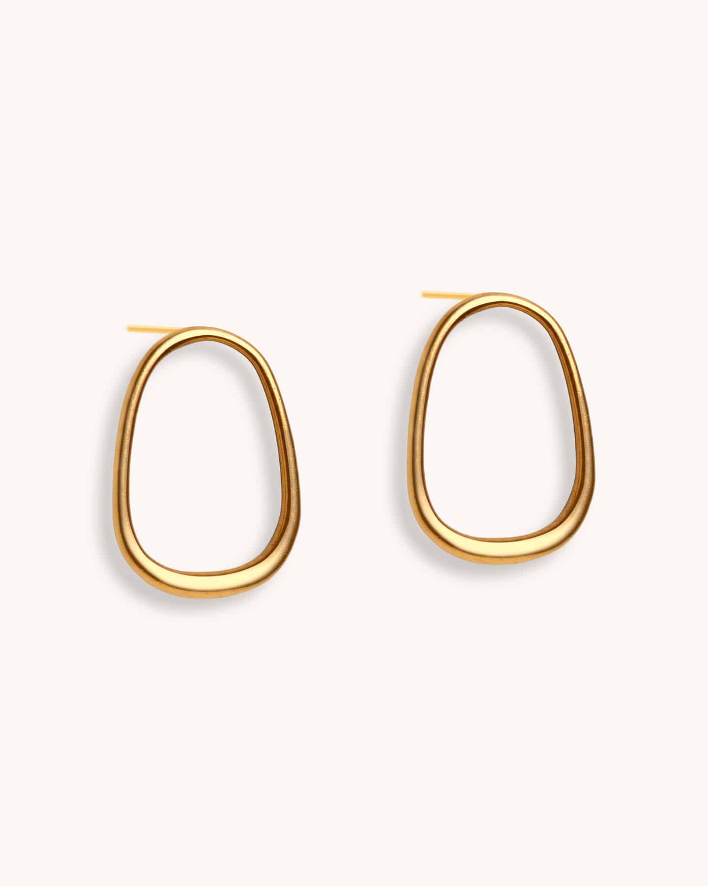 Brinco Trapézio - Ouro Vintage 18K - Image 3