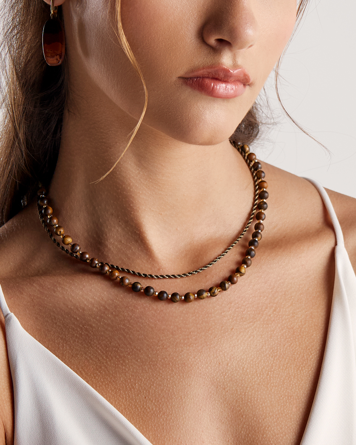 Corrente Torcida 42 - Ouro Vintage 18K - Image 2