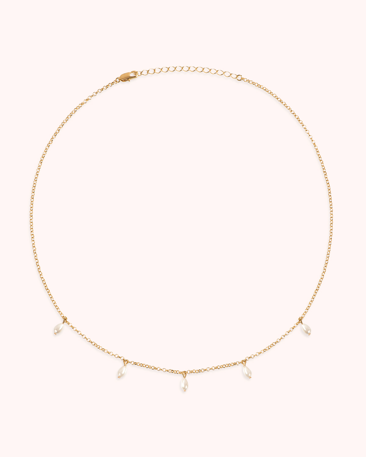 Colar Pérola Mini - Banho Ouro 18K - Image 6