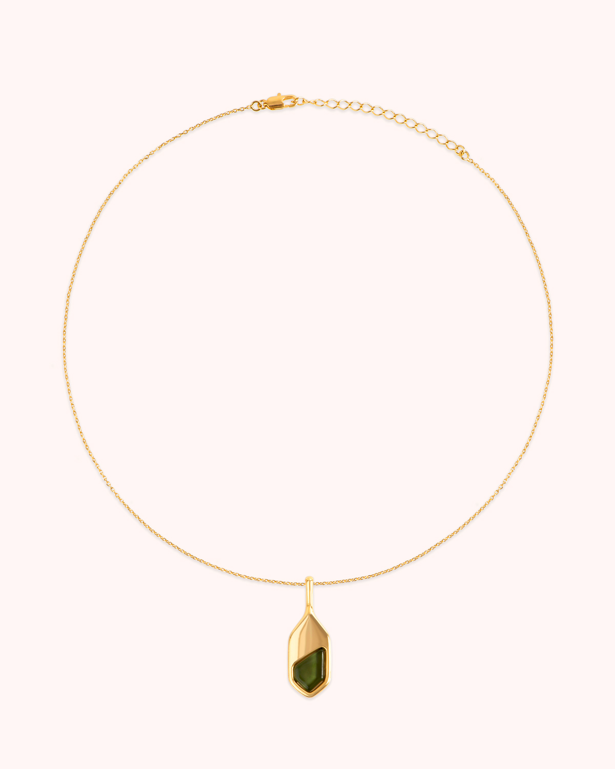Colar Gaia Verde - Banho Ouro 18K - Image 5