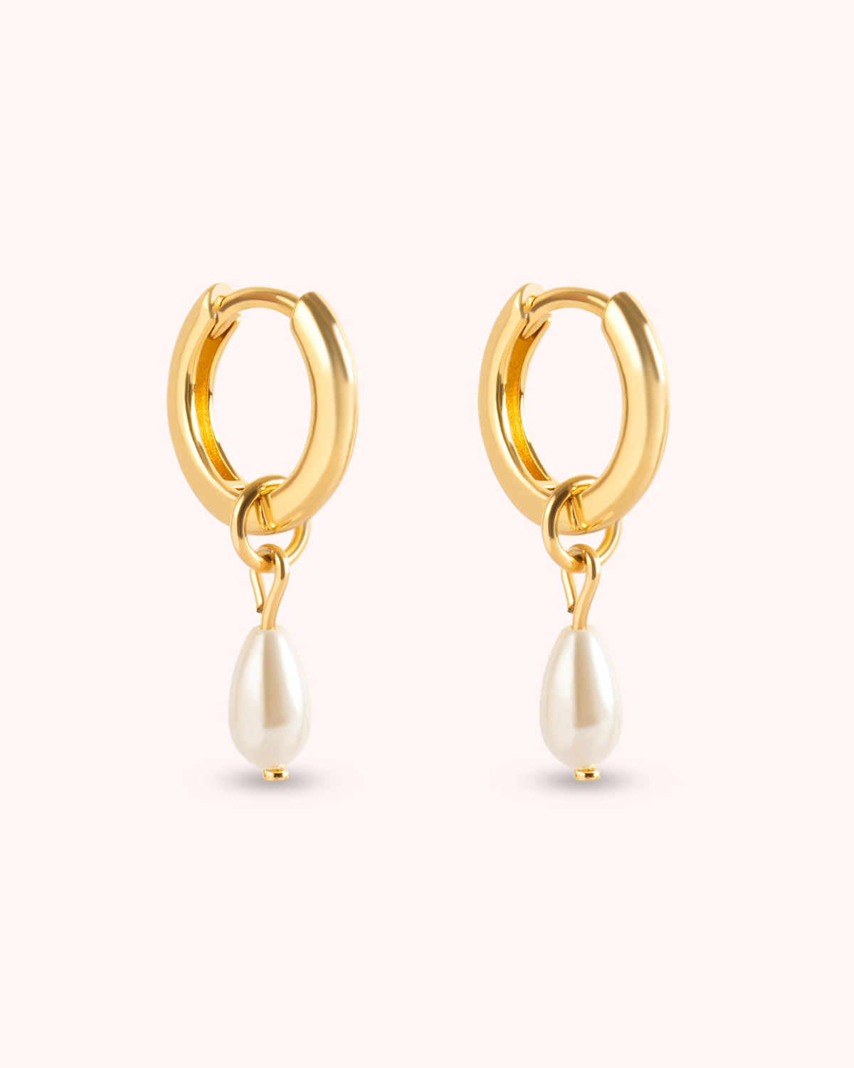 Argola Pérola Mini - Banho Ouro 18K - Image 6