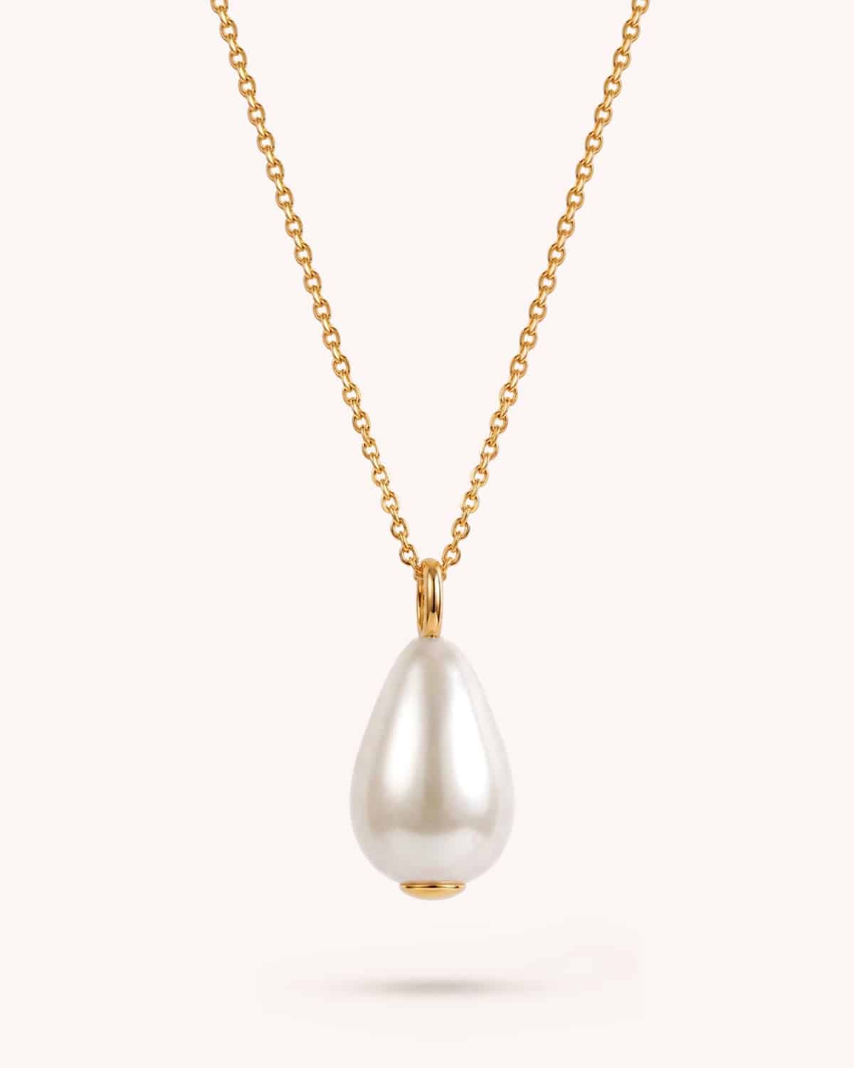 Colar Pérola - Banho Ouro 18K